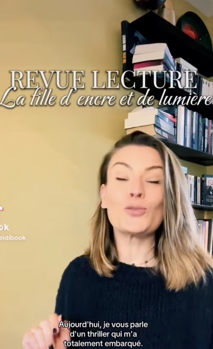 Aperçu de la chronique vidéo de La Fille D'encre et de Lumière
