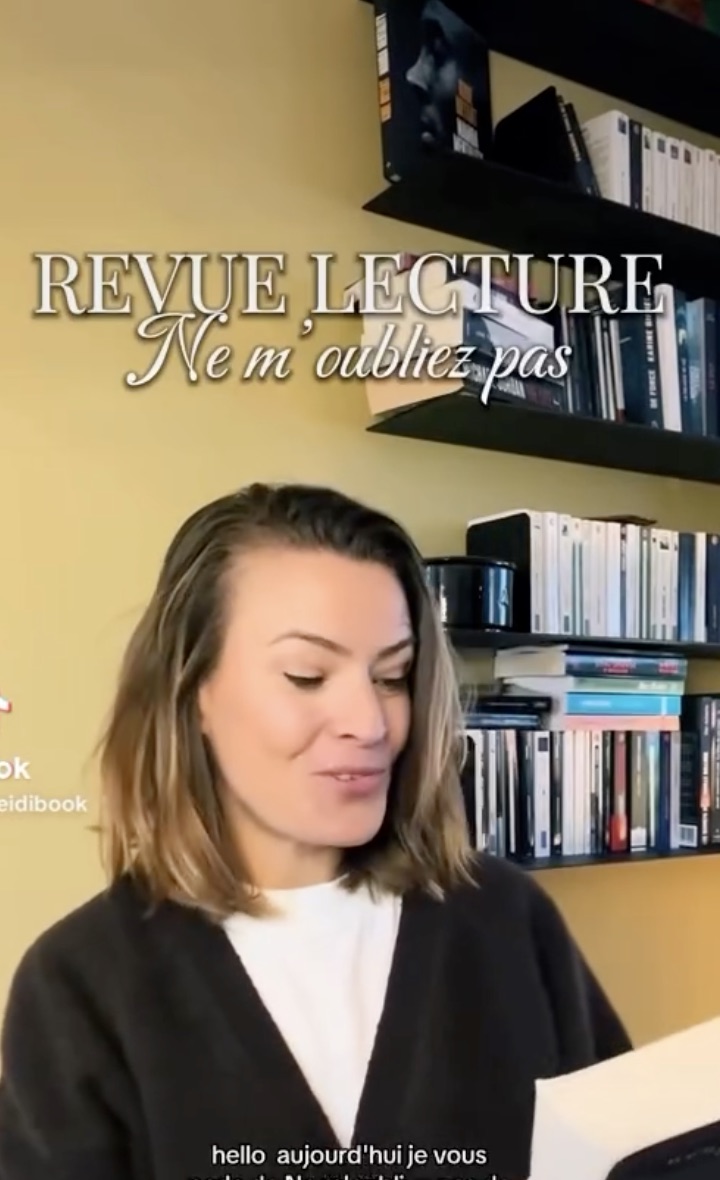 Aperçu de la chronique vidéo de Ne M'oubliez Pas